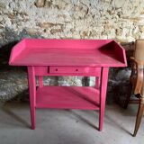 Pink side table