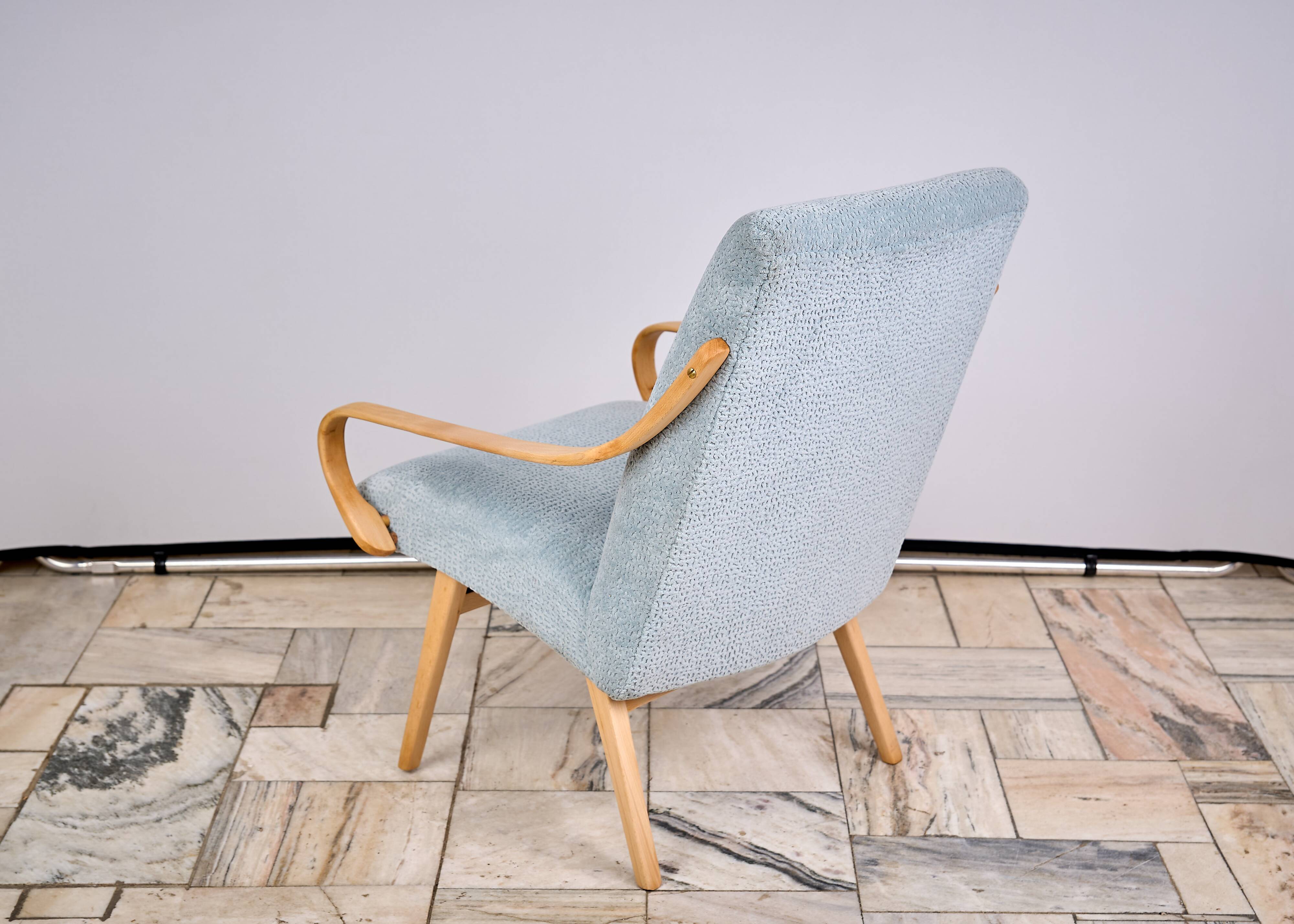 Pair of TON armchairs designed by Jaroslav Smidek, Czechoslovakia, 1960s