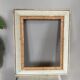 Frame in gilded wood and fabric 1950s/60s