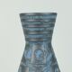 Carstens vase decor ankara blue gray metallic glaze no. 1218-29 1960s
