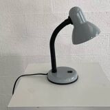 Grey industrial desk lamp