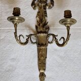 Gilded bronze wall light