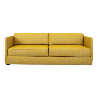 Canapé jaune, design scandinave, années 00