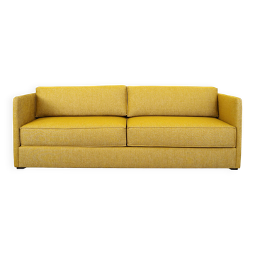 Canapé jaune, design scandinave, années 00