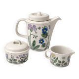 Flora coffee service by Arabia – Finnish vintage from the 1970s