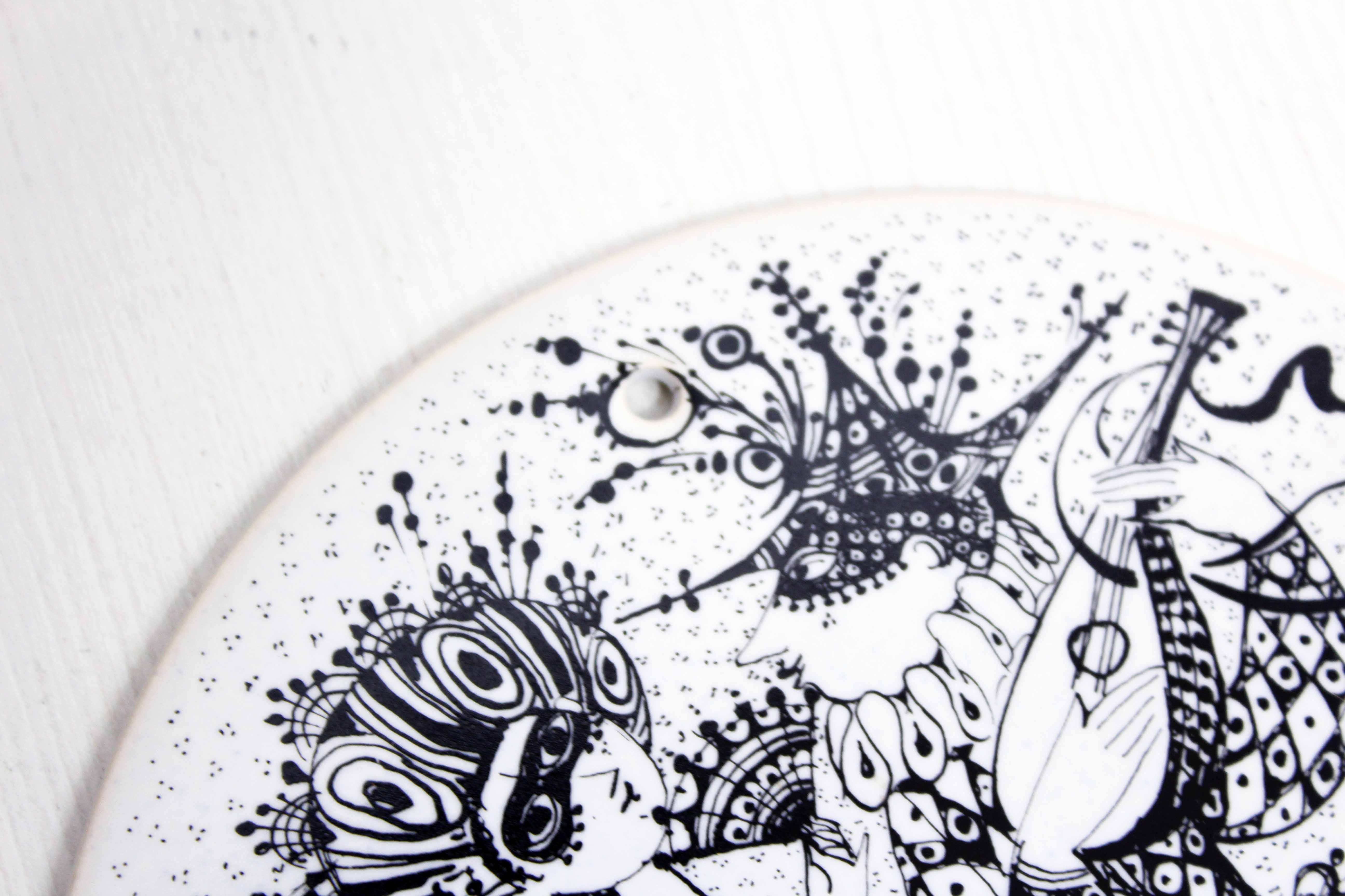 Decorative ceramics by Bjorn Wiinblad