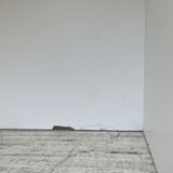 80s lacquered desk and mirror