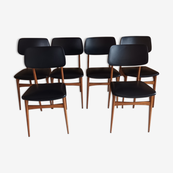 Series of 6 Stella chairs