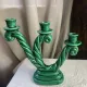 Glazed ceramic chandelier