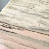 Marble and brass coffee table neoclassical style