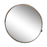 Miroir rond à bascule sur pied metal