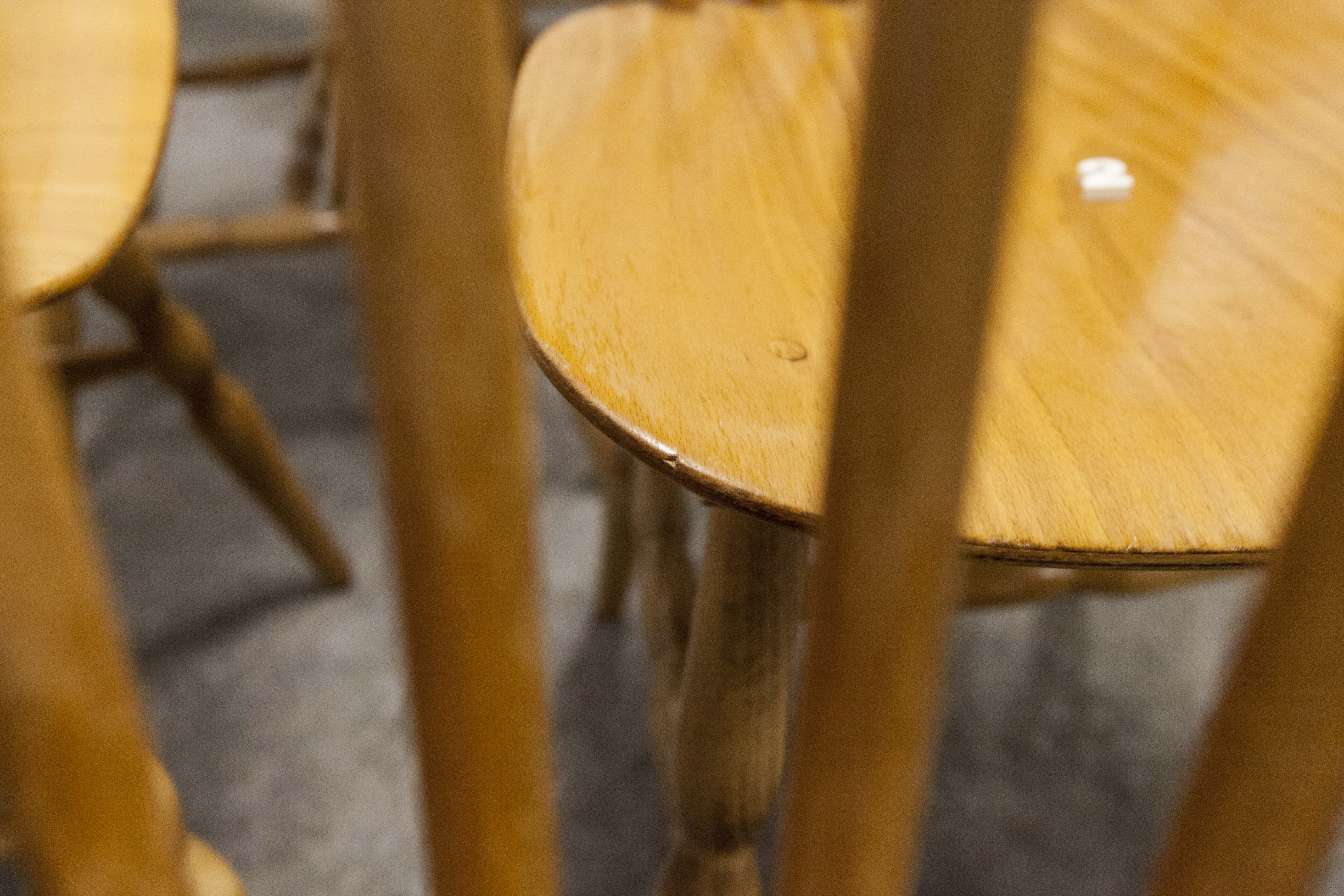 Set of 8 Baumann chairs "Florida"