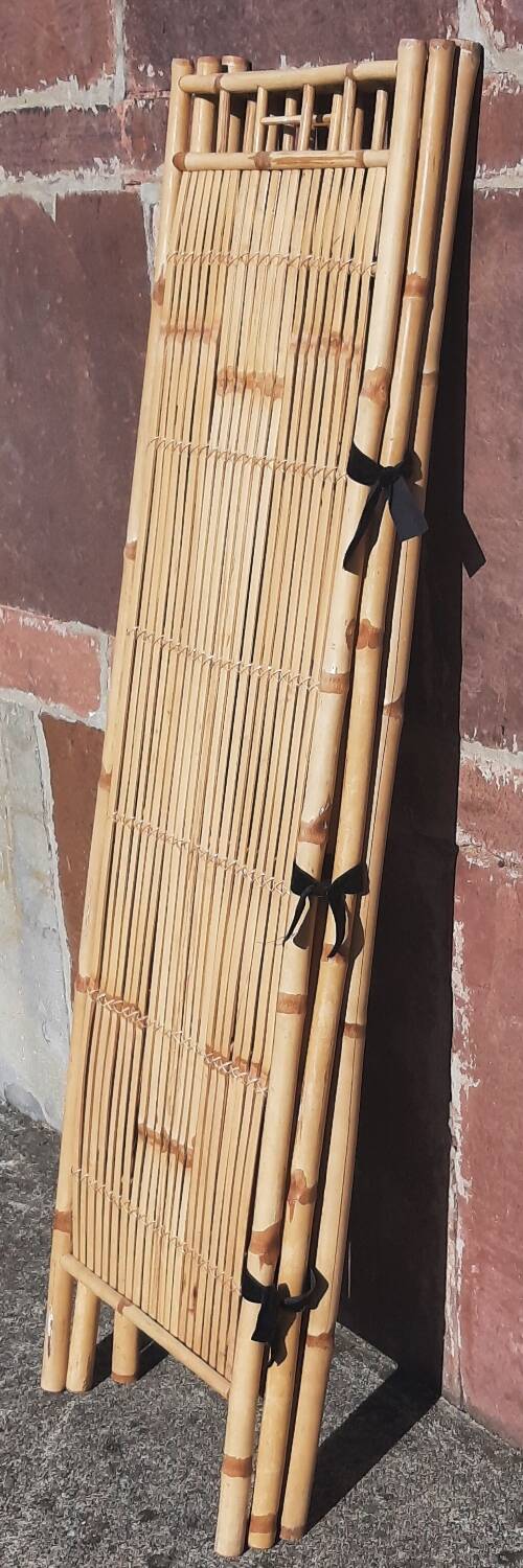 Bamboo screen