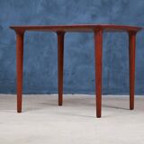 Mid-Century Danish Solid Teak Side Table, 1960s