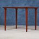 Mid-Century Danish Solid Teak Side Table, 1960s