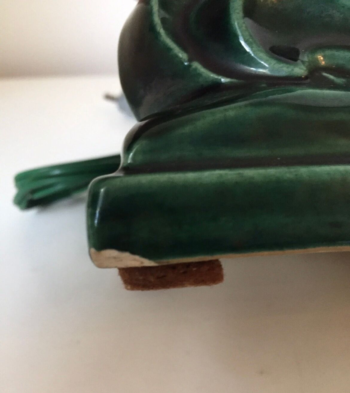 Ceramic lamp base 1950 seahorse Vallauris?