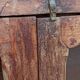 Antique wooden glass cabinet