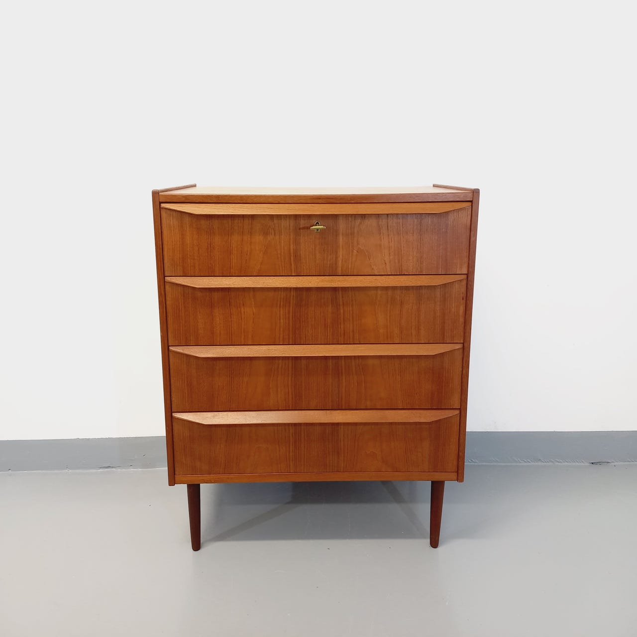 Scandinavian teak chest of drawers from the 60s
