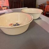 Saint Clément iron earth salad bowl