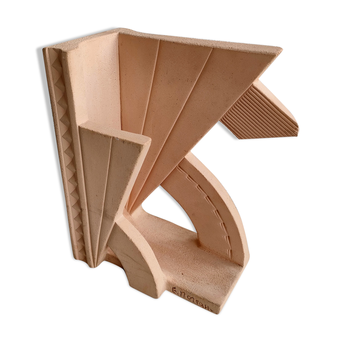 Terracotta book greenhouse art deco style