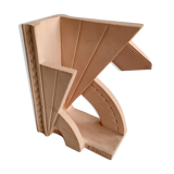 Terracotta book greenhouse art deco style