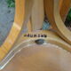 Set of four old bistro chairs