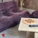 “Togo” set: 3-seater sofa and armchair by Michel Ducaroy for Ligne Roset