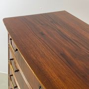 Danish tallboy chest of drawers Kvalitet mobelfabrik brdr. 1940s