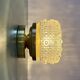 Vintage glass moulded globe wall/ceiling light.
