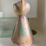 Vase or ceramic pitcher signed François Ré Vallauris 50s