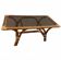 Bamboo and rattan coffee table