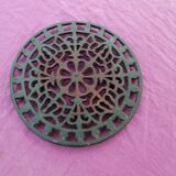 Vintage cast iron underside