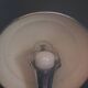 Lampe champignon en chrome Art Déco