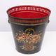 Metal Hand painted Waste Basked 1950s England
