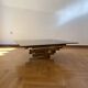 Vintage 1970s Square Coffee Table in Brass and Smoked Glass, David Hicks
