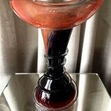 Soliflore vase in multicolor glass paste