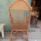 Rattan armchair