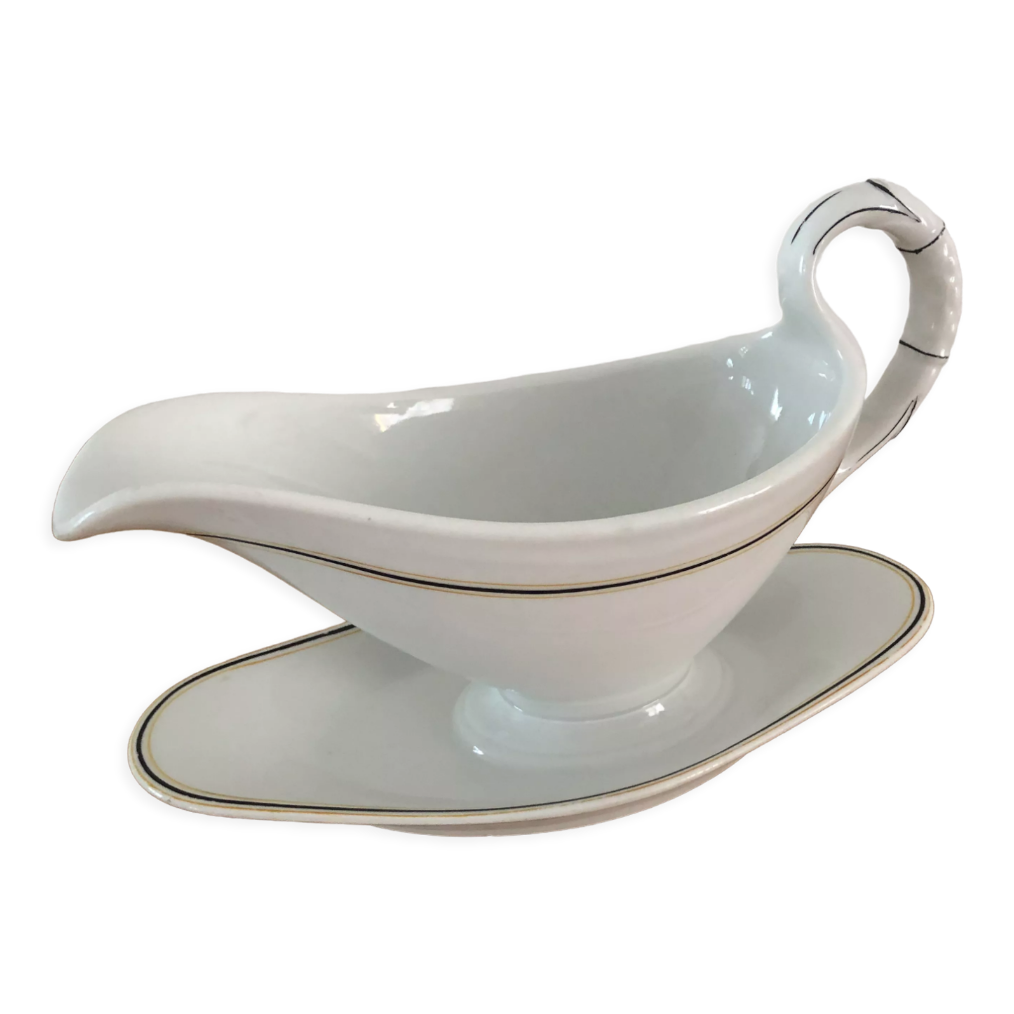 White porcelain saucepan KPM 1942