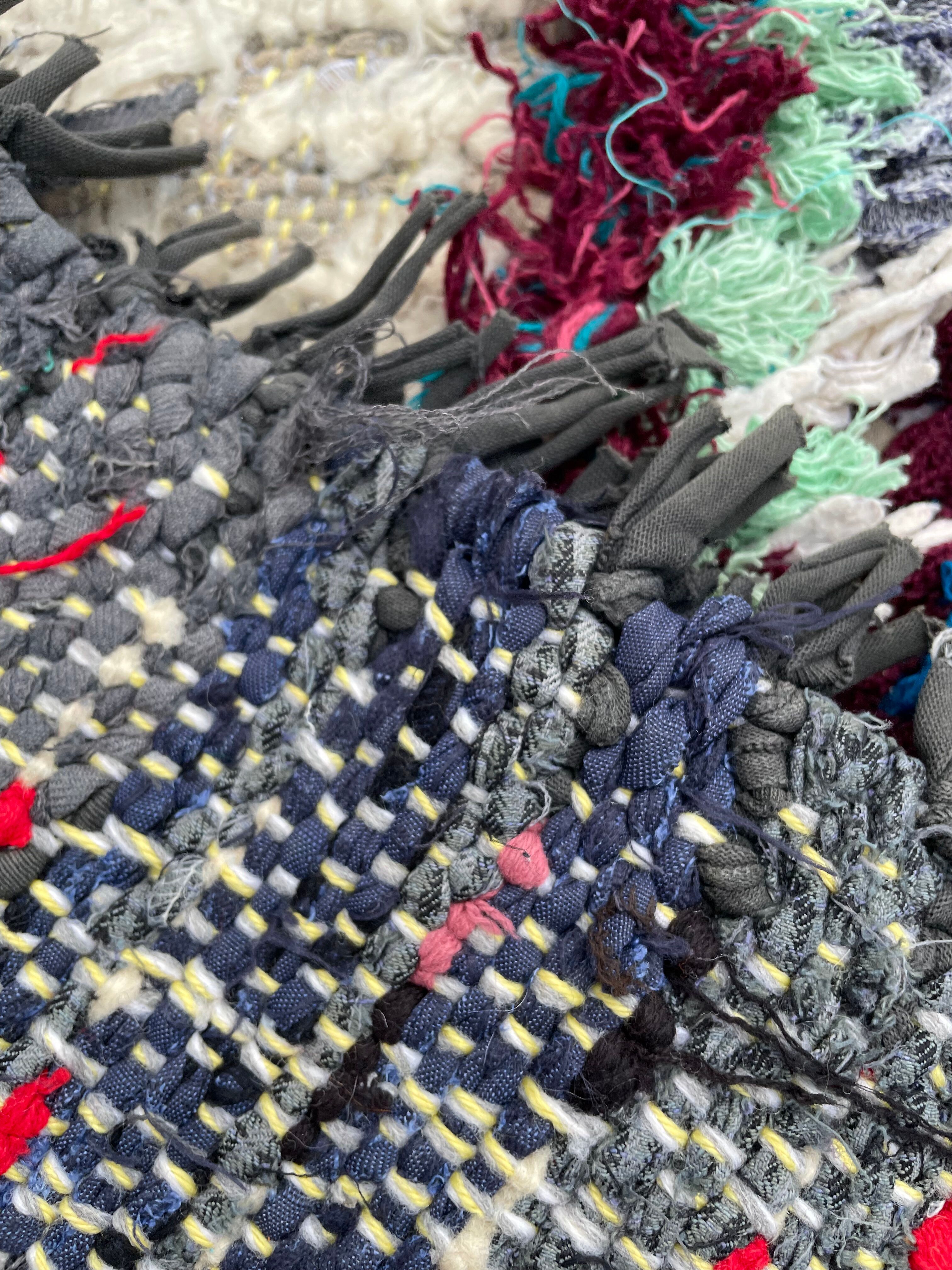 Moroccan Carpet Berbere Boucherouite