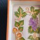 Terracotta plate signed P.Boy, glazed artisanal ceramics.