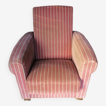Fabric armchair 1900.1930