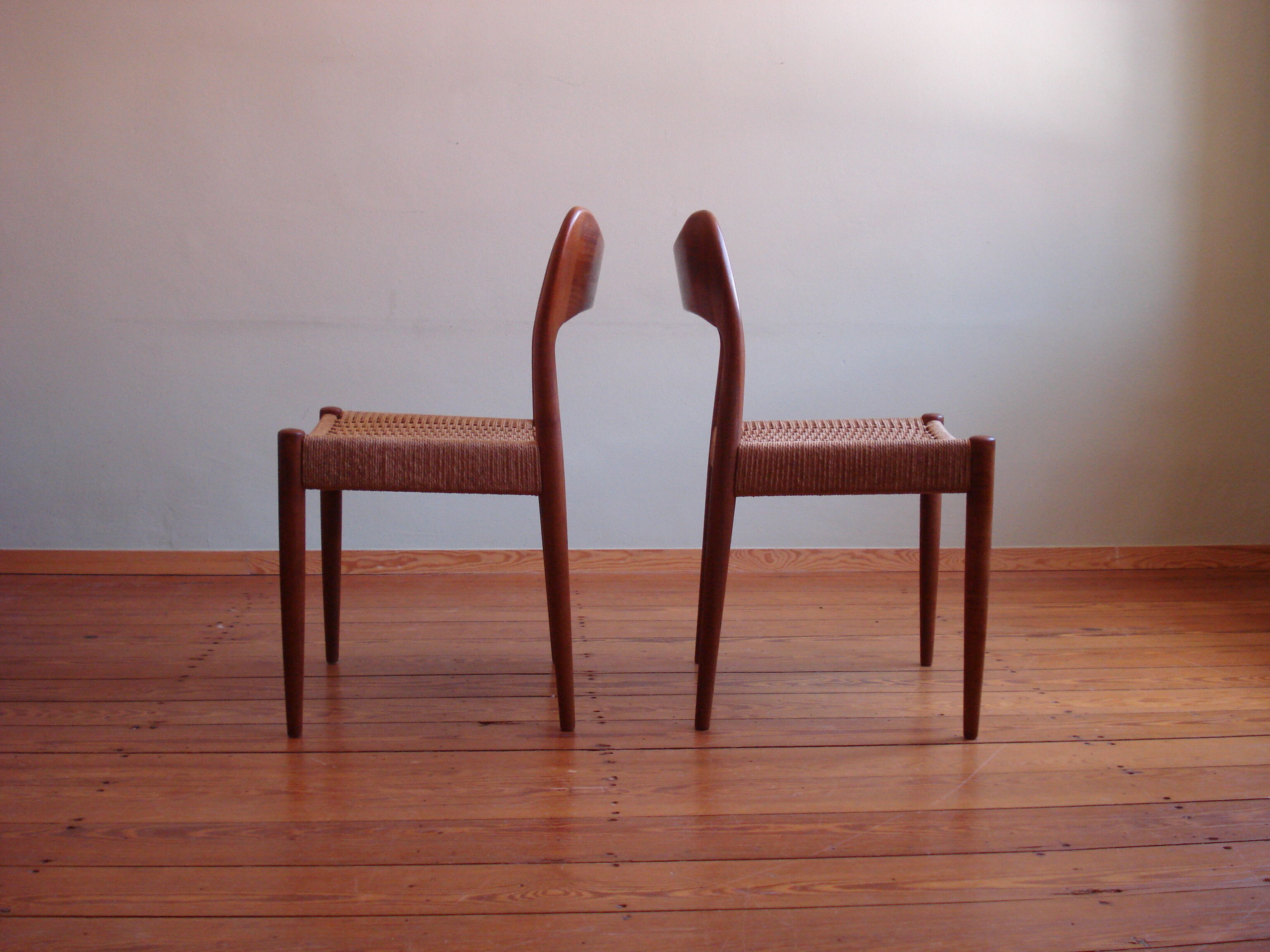 Danish Dining Chairs by Arne Hovmand Olsen for Mogens Kold, Set of 6, 1960s