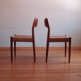 Danish Dining Chairs by Arne Hovmand Olsen for Mogens Kold, Set of 6, 1960s