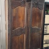 Norman wedding cabinet in oak eighteenth century