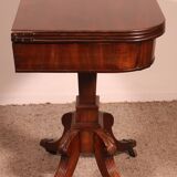 Regency Period Mahogany Game Table or Console
