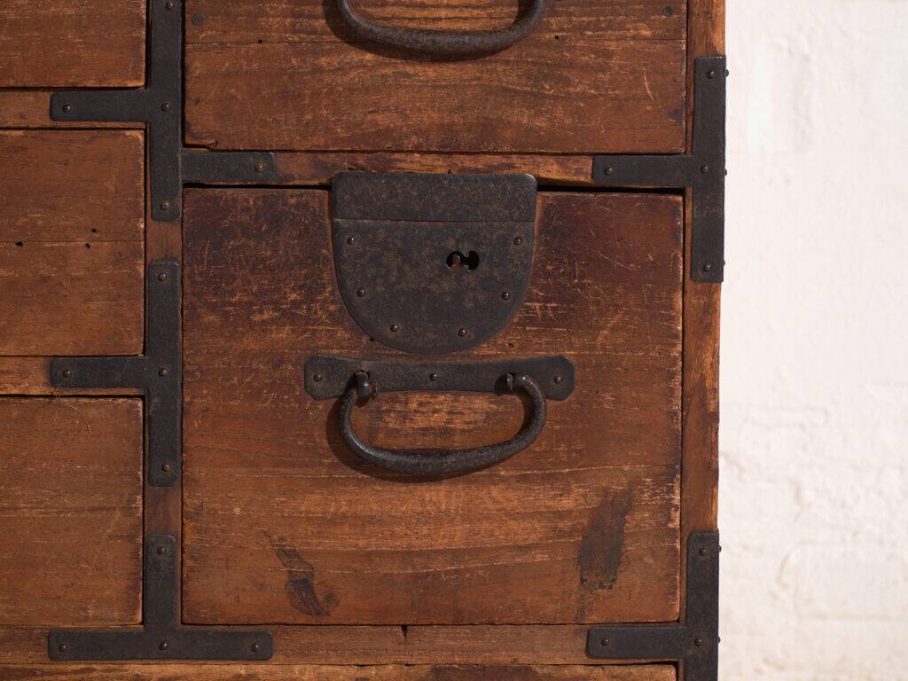 Commode tansu ancienne japonaise – Japon, vers 1910
