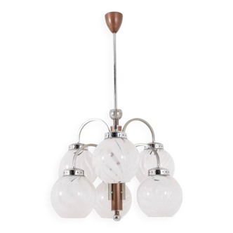 Murano glass chandelier, 1970’s Italy