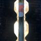 Mazzega frost glass foot lamp