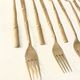12 dessert forks, Hollywood Regency - circa 1970