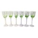 6 wine glasses